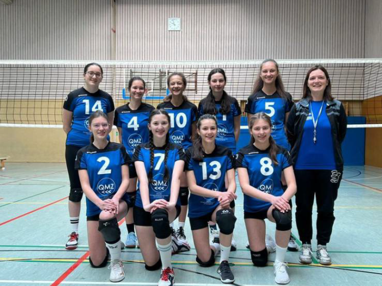 1. Spieltag der U17-Volleyball-Damen des SGV-Freiberg
