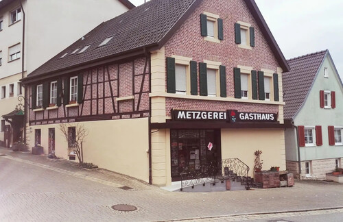 Das Fleischfachgeschäft und Gasthaus Rose in Ingersheim versorgt uns beim Catering
